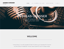 Tablet Screenshot of andreas-grosser.com